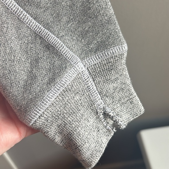 NWT The Great The College Sweatshirt size 4 XL Varsity Grey NEW $175 - Picture 6 of 11